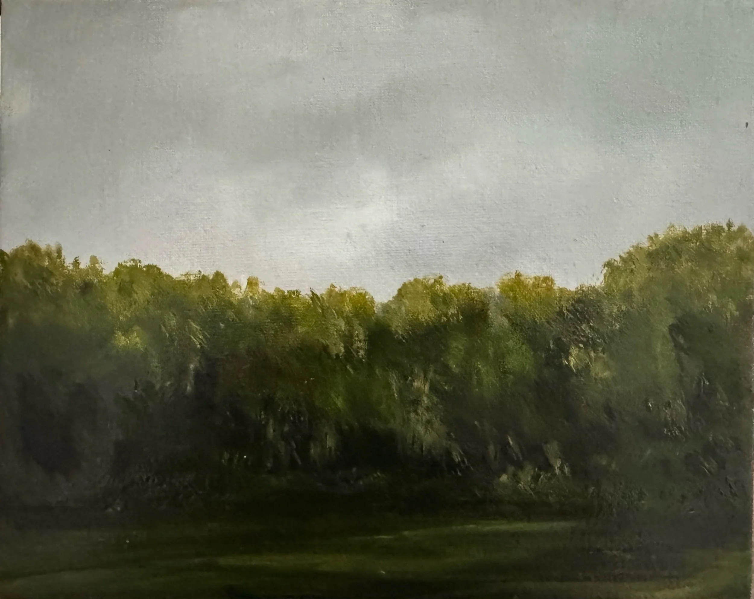 The Grove 8”X 10” oil $250