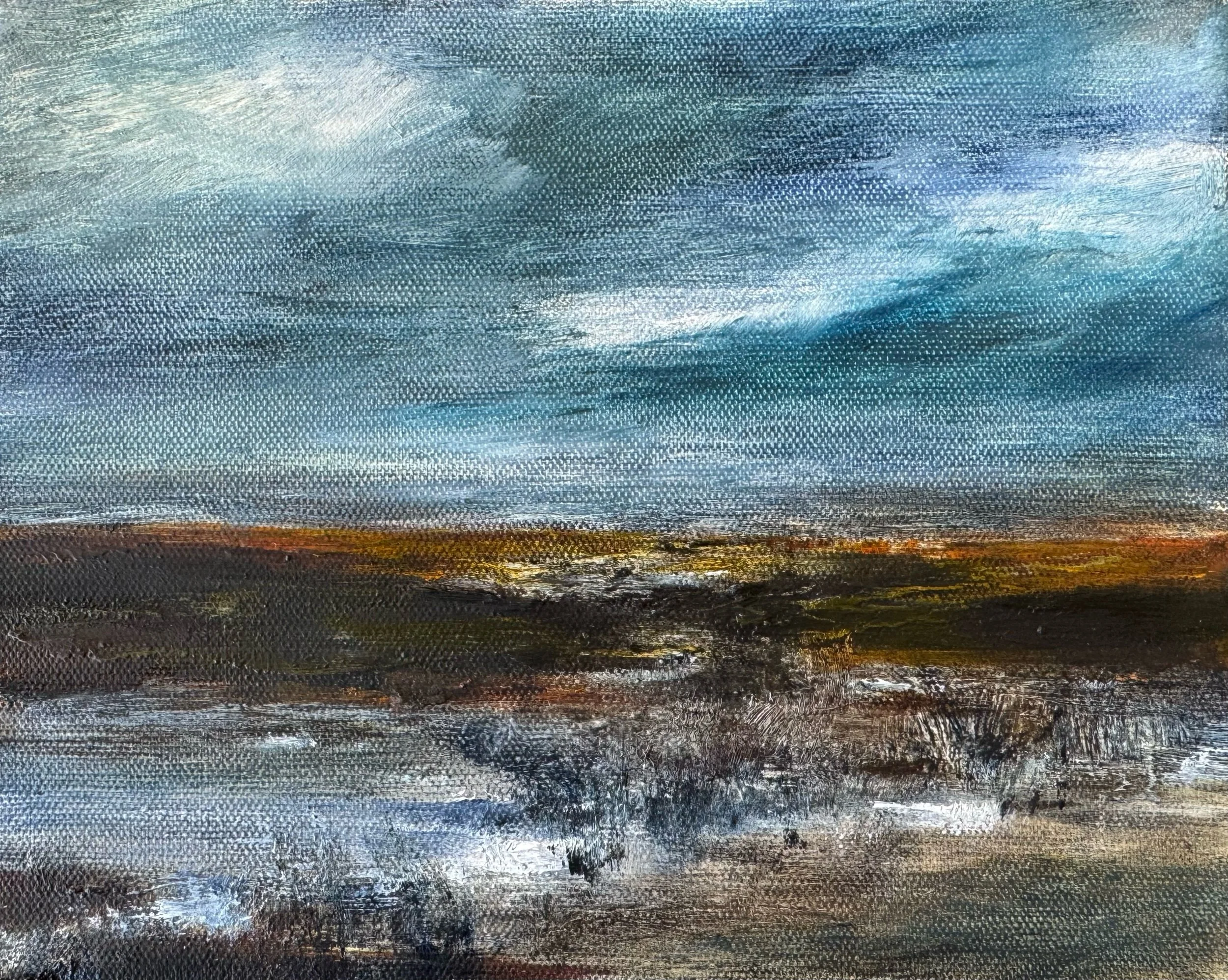 Winter Holdover “ 8”X 10” oil $250