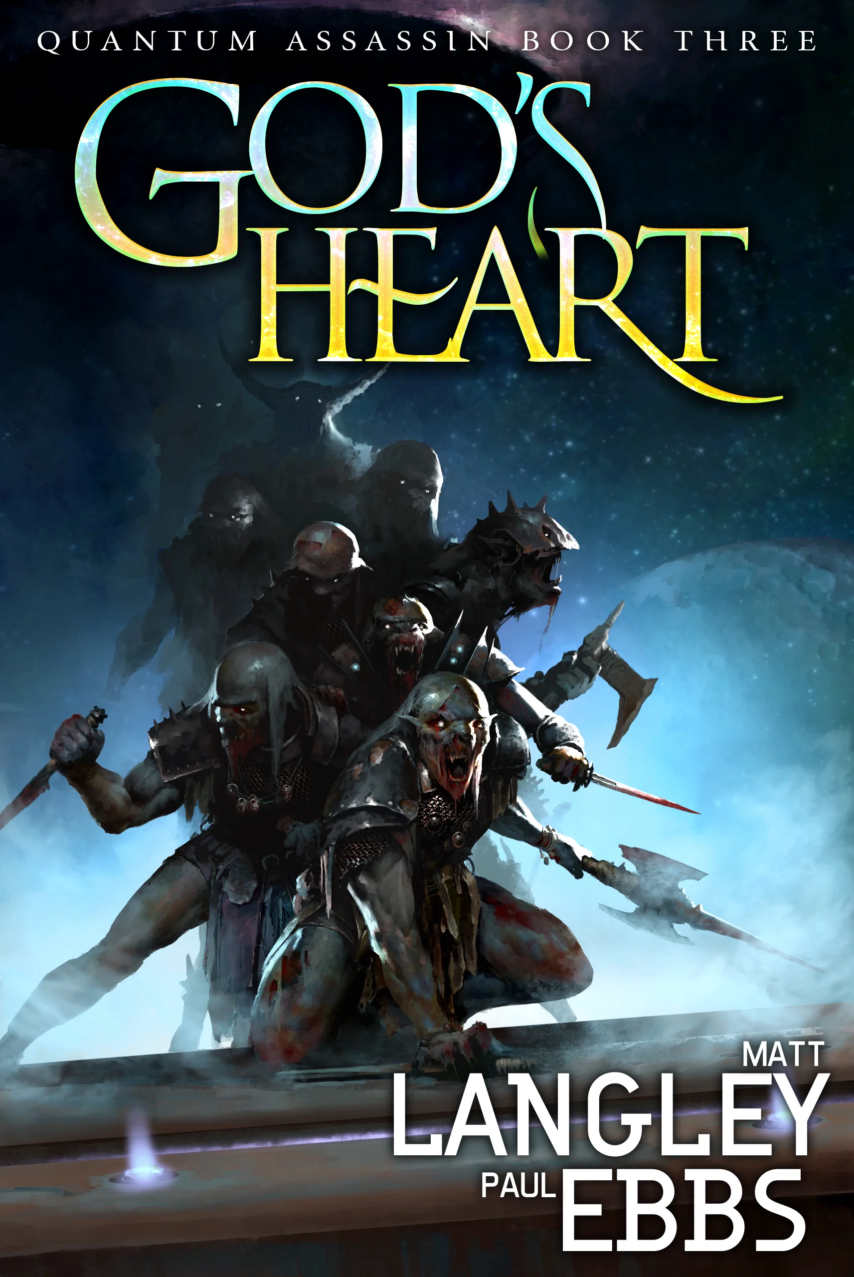 God’s Heart Quantum Assassin Book 3 Matt Langley, Paul Ebs