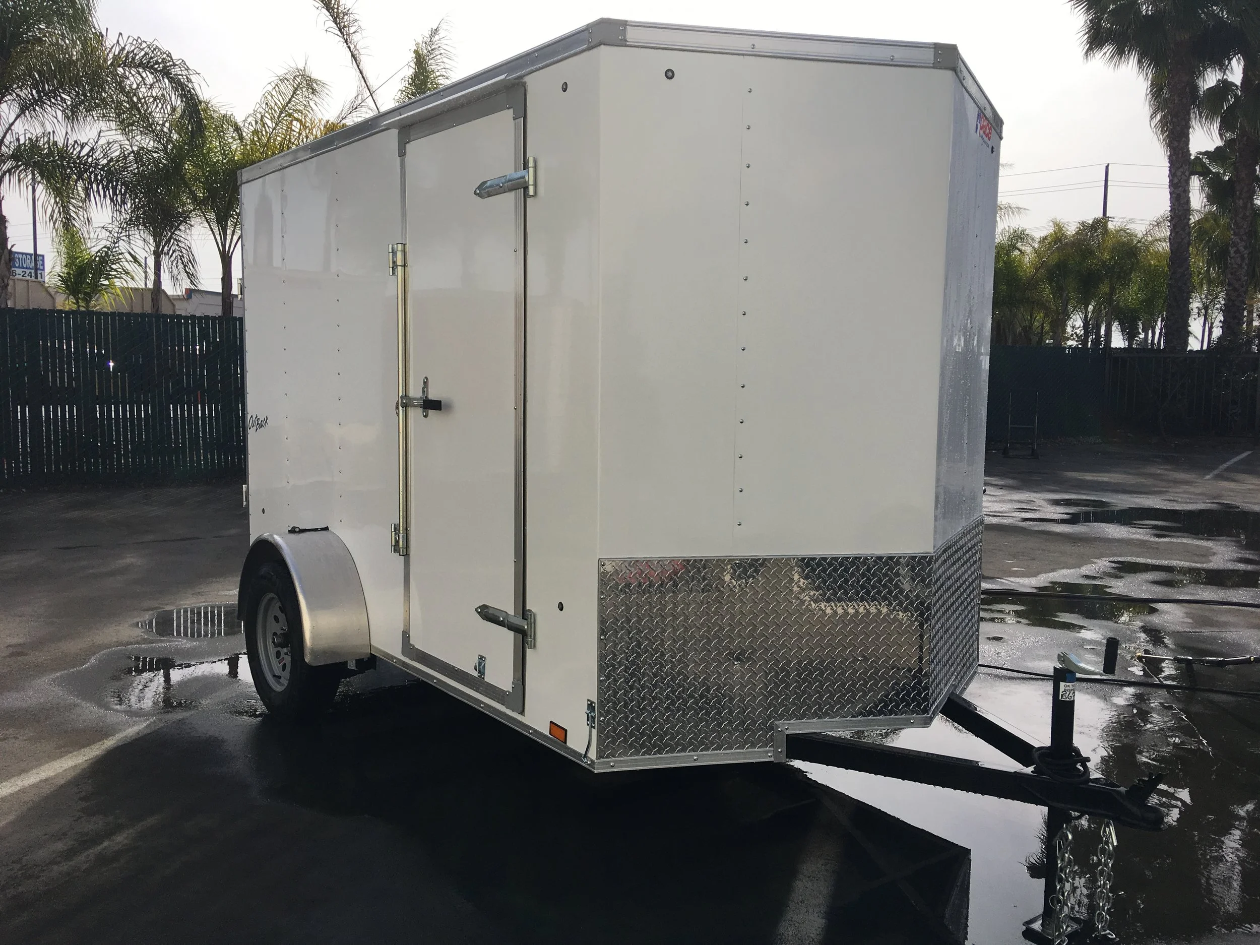 6x10 Look/Pace V-Front - Side Door/Ramp Door