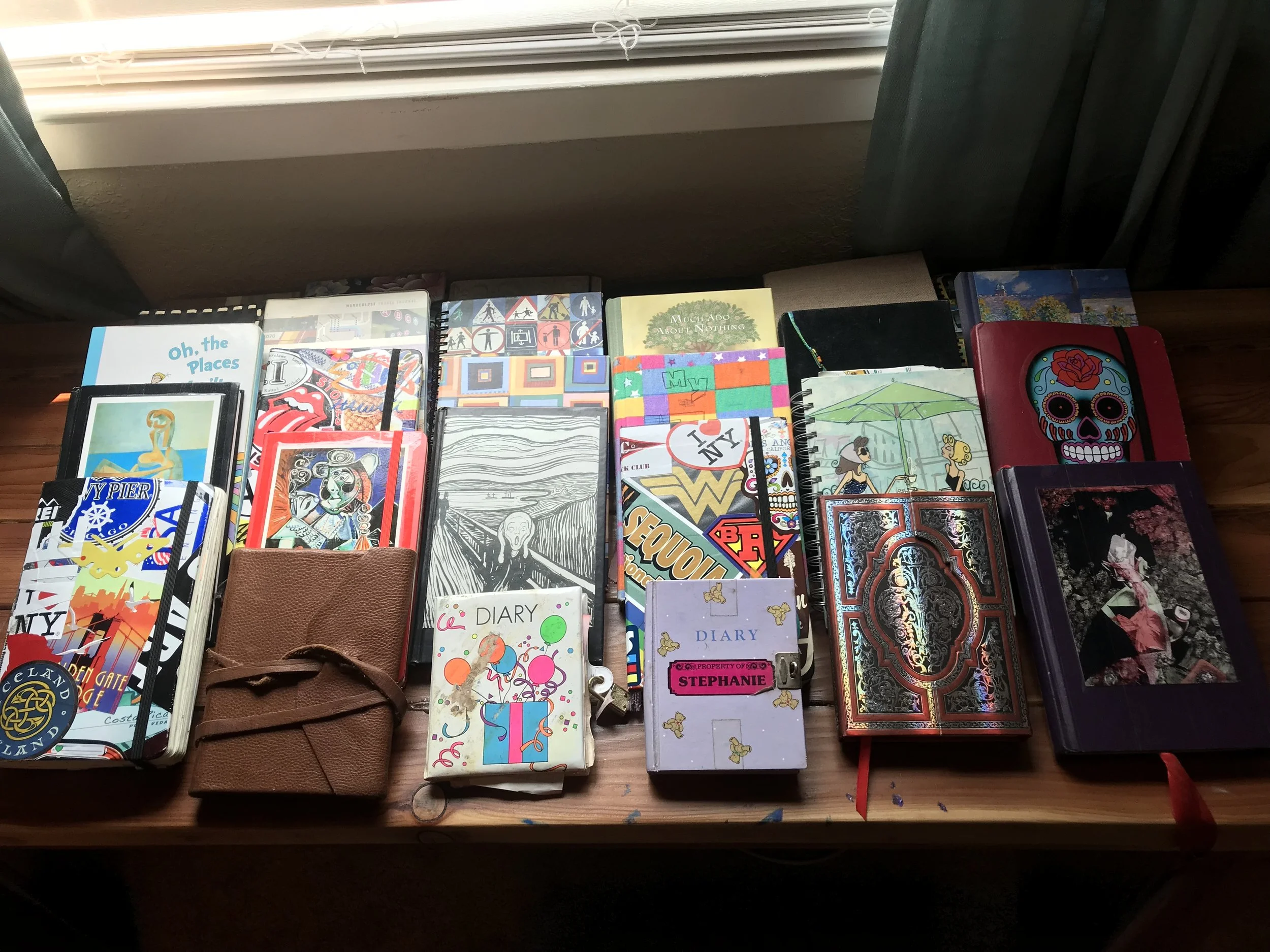 My old journals, going back to when I was 5 years old