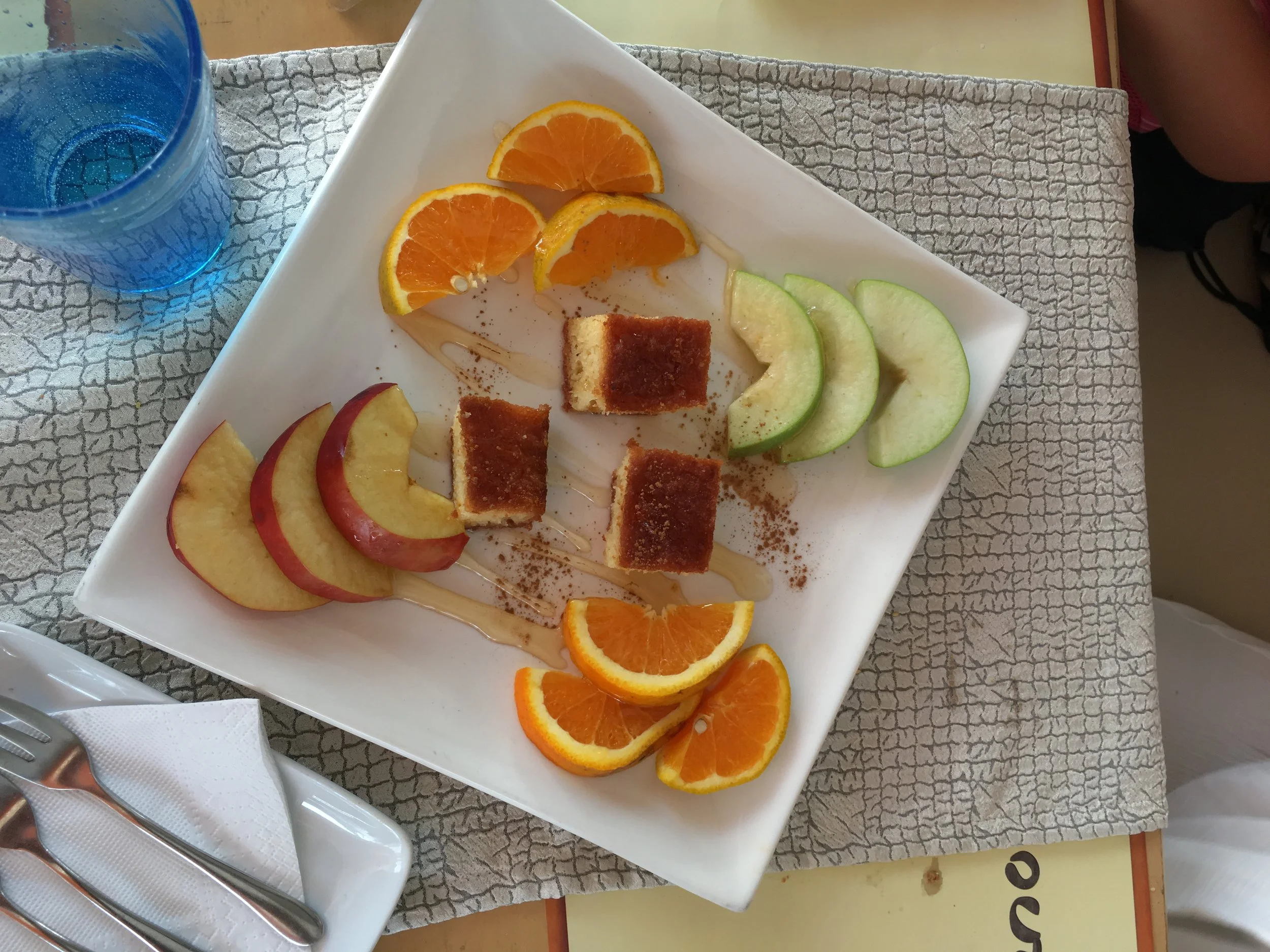  Cinnamon sprinkled oranges 👌 