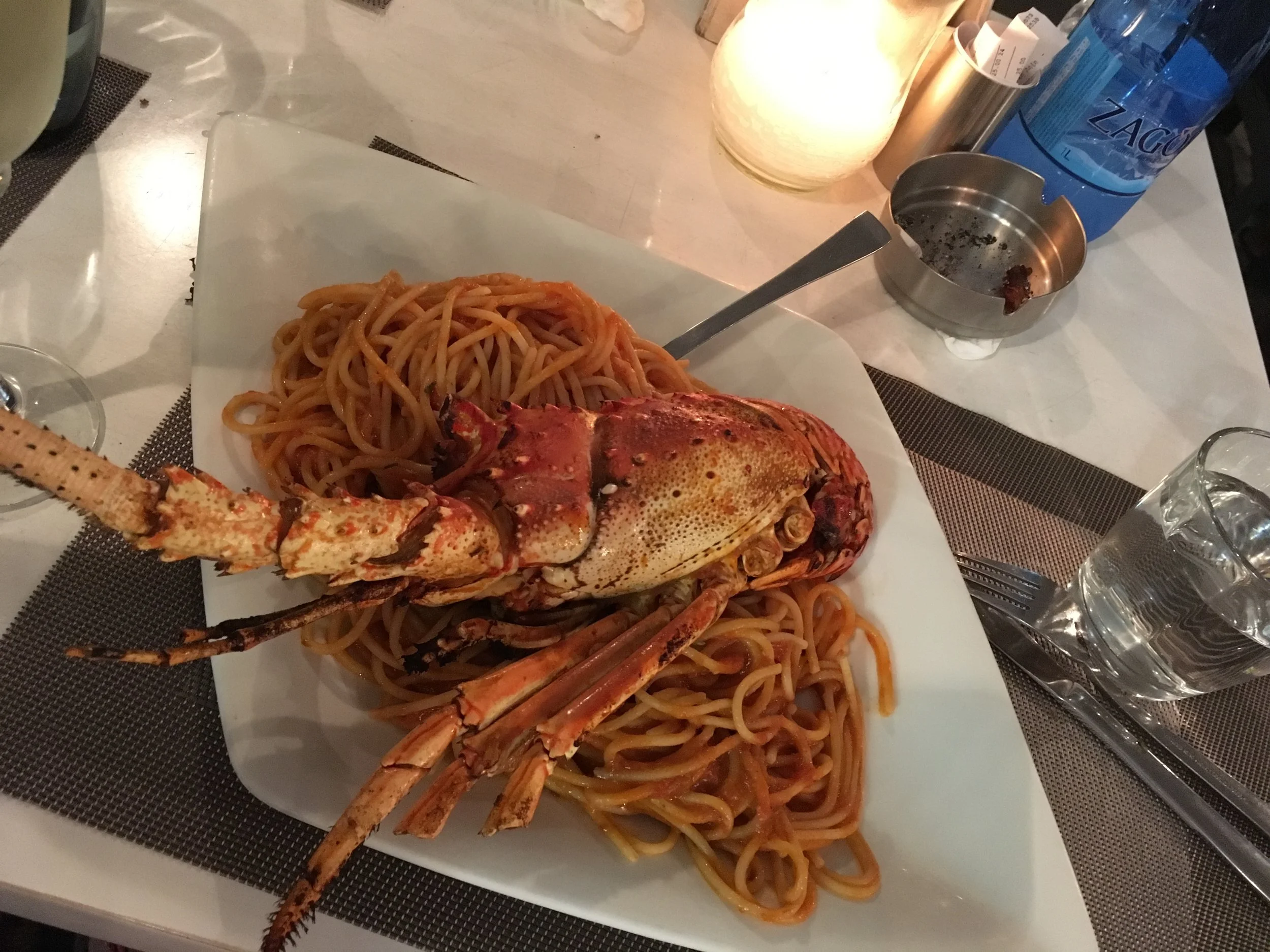  Lobster Spaghetti  