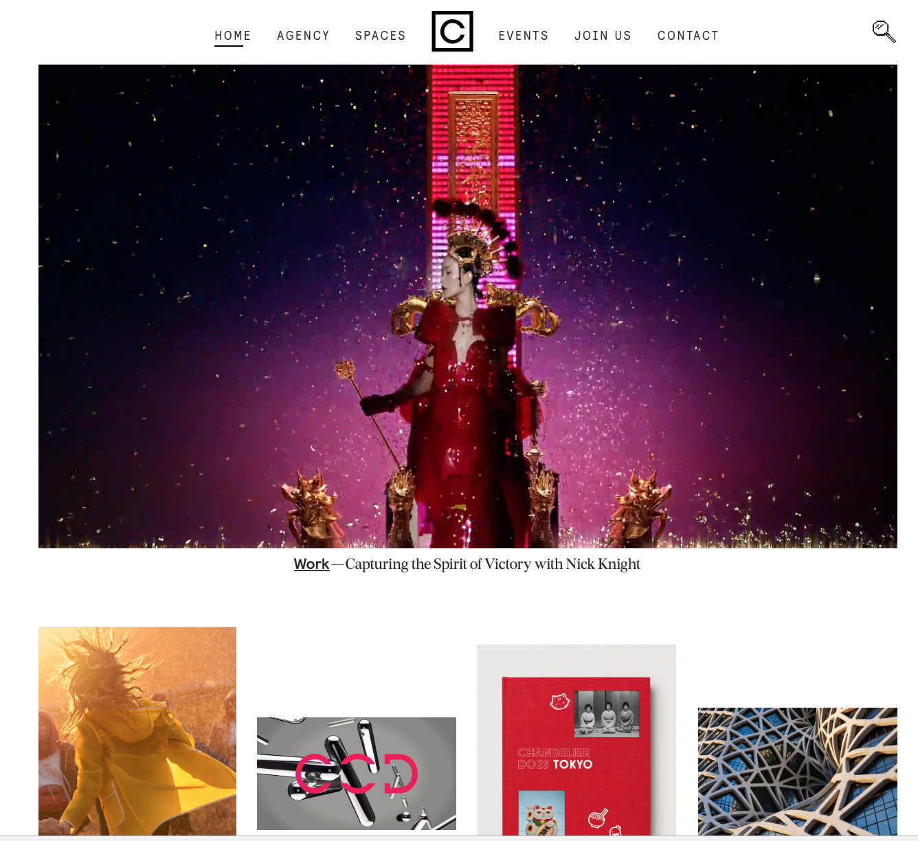 Chandelier Website