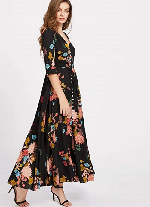 floral maxi dress amazon