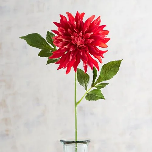 Pier 1 - Faux Red Dahlia Stem