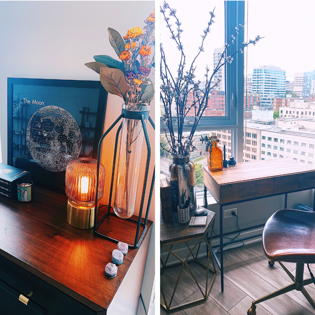 How to Decorate a Home Office in an Open Concept Apartment