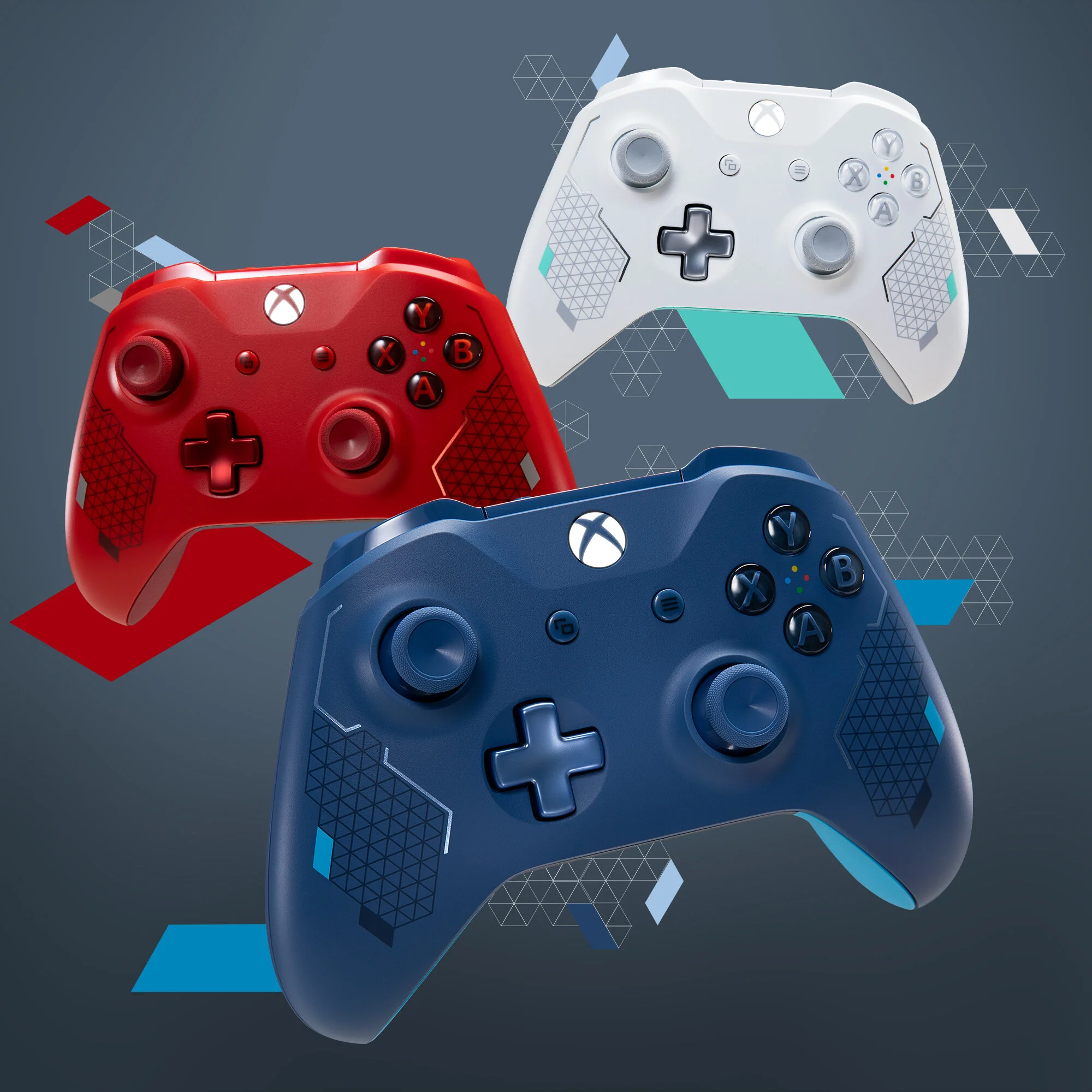 Complete the squad with Sport Blue.Sport White, Red, Blue SE Art direction, retouching, design.