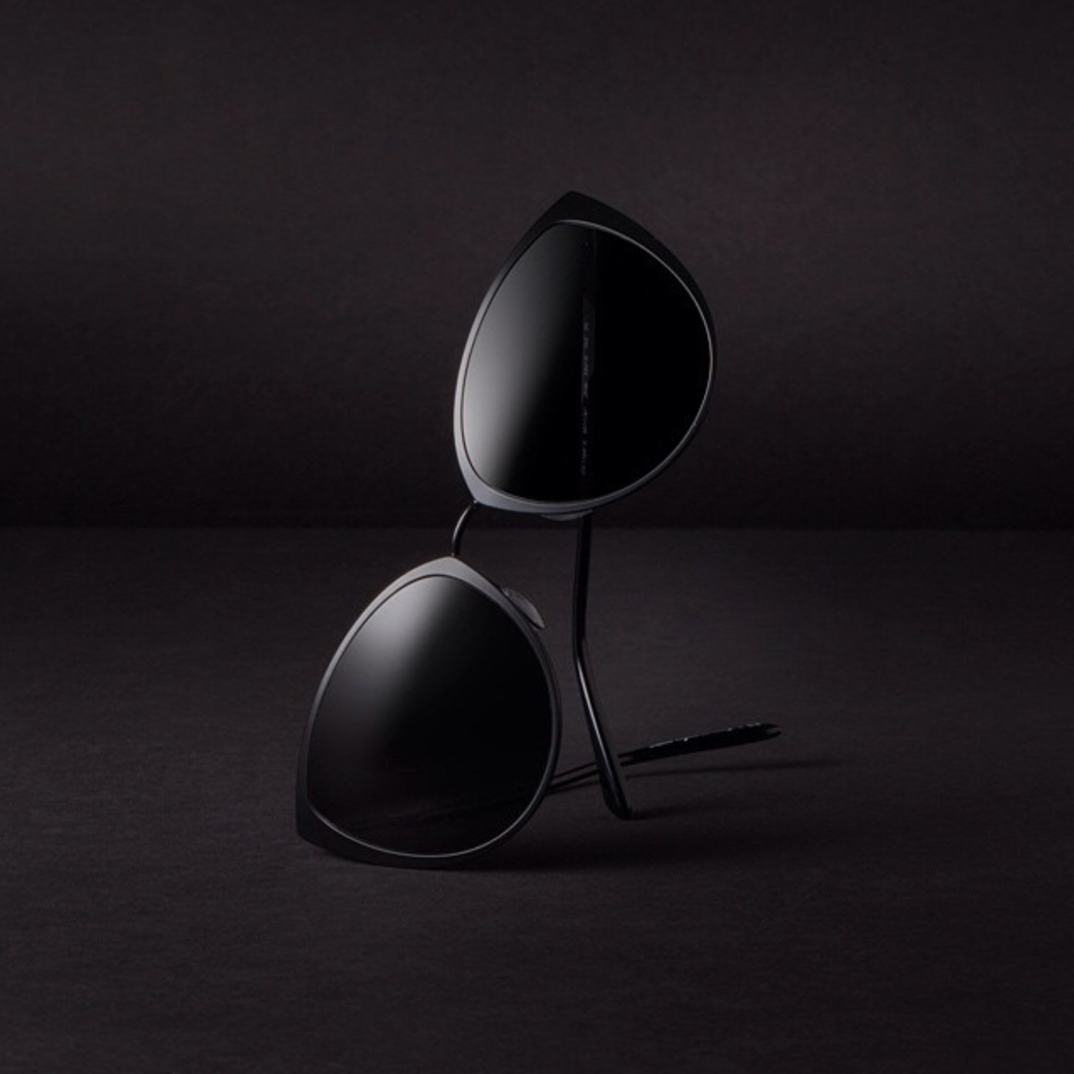 Instagram Matte Black Series: Jaide sunglasses