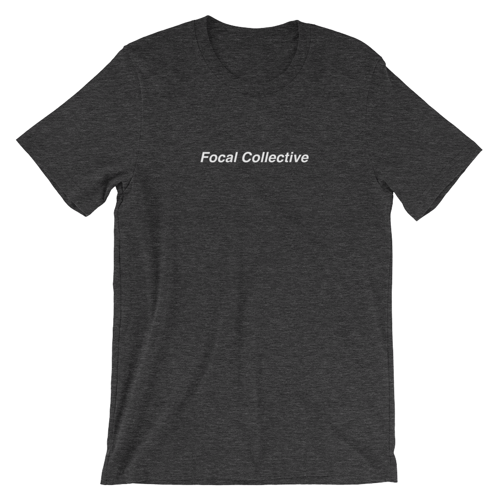 Focal Light Text T-Shirt