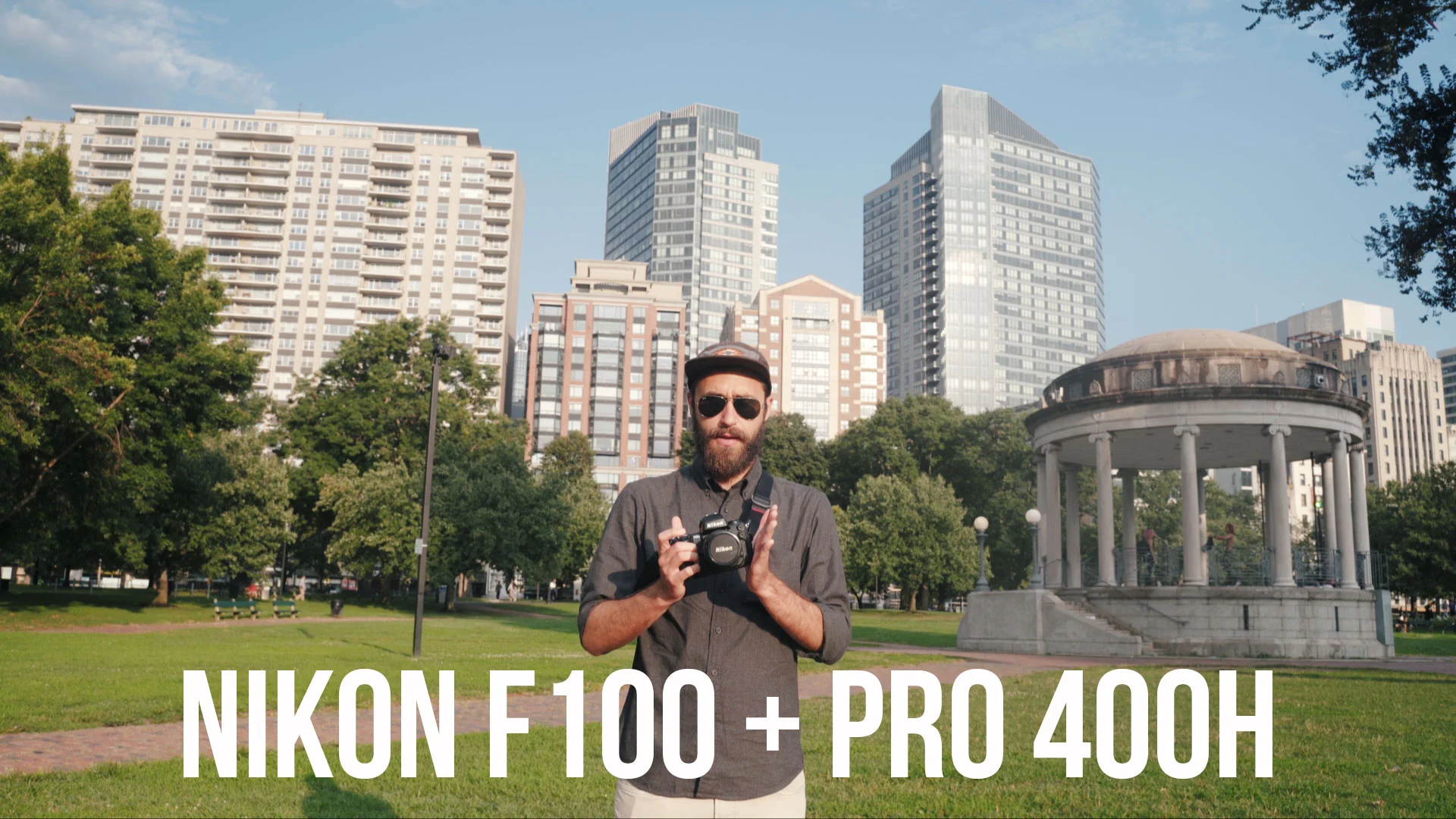 Nikon F100 + Fujifilm Pro 400H on the Boston Common