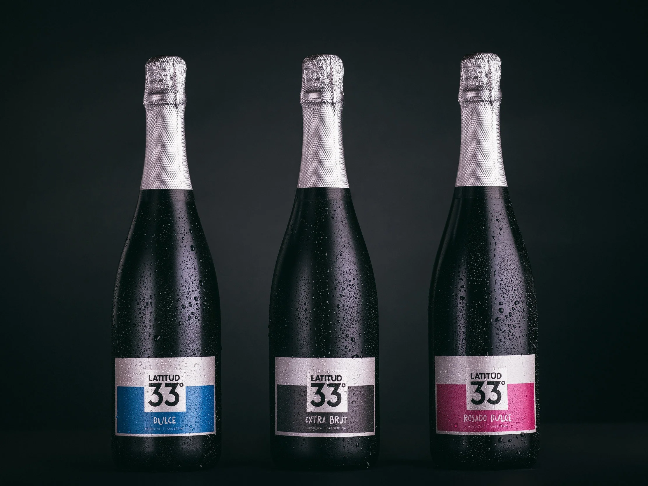 Latitud 33° presenta su línea de espumantes