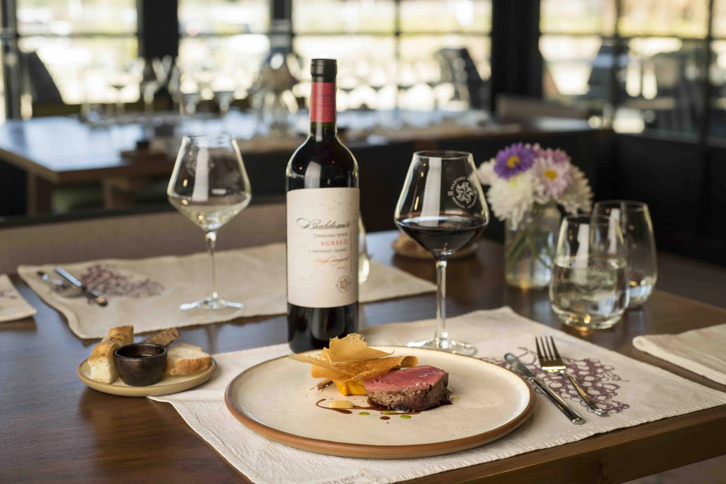 El restó de bodega de Martino Wines recibe al invierno con nuevo menú