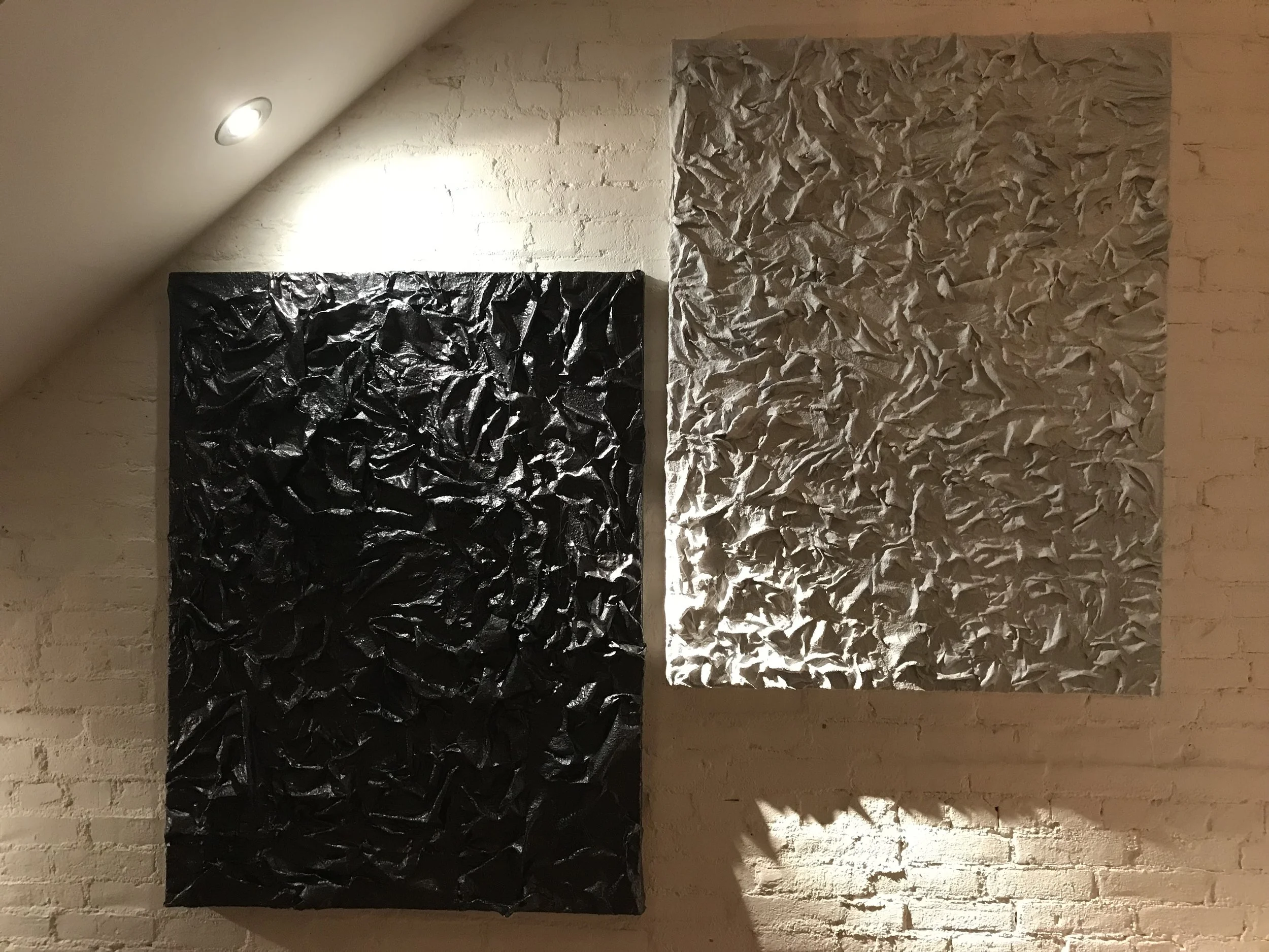Cave (left) & Untitled (right) (2018)