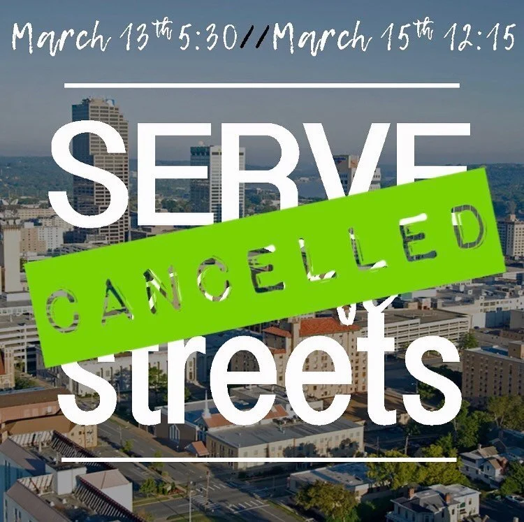 SERVE ON THE STREETS- March 13th & 15th