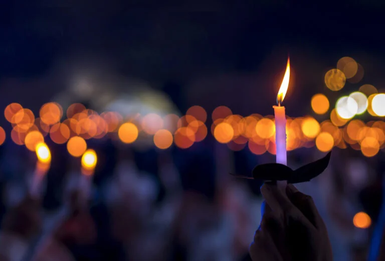 Candlelight in the Parking Lot