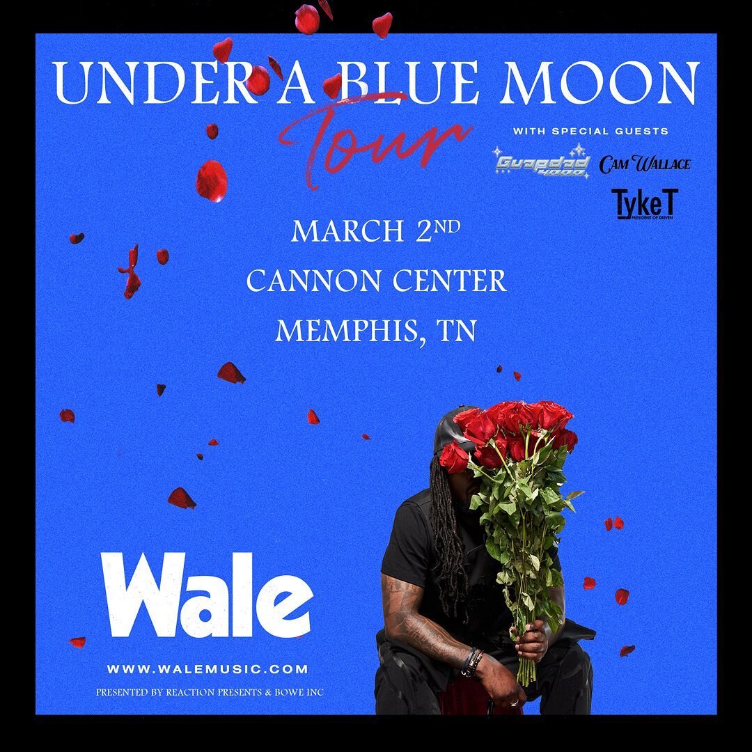 Mane Thank GOD.  I got the news that I&rsquo;ll be opening up for @wale this upcoming Wednesday March 2nd at the @thecannoncenter . 

No one handed this to us either. I literally knocked on doors, sent out emails, .. countless phone calls, but here w