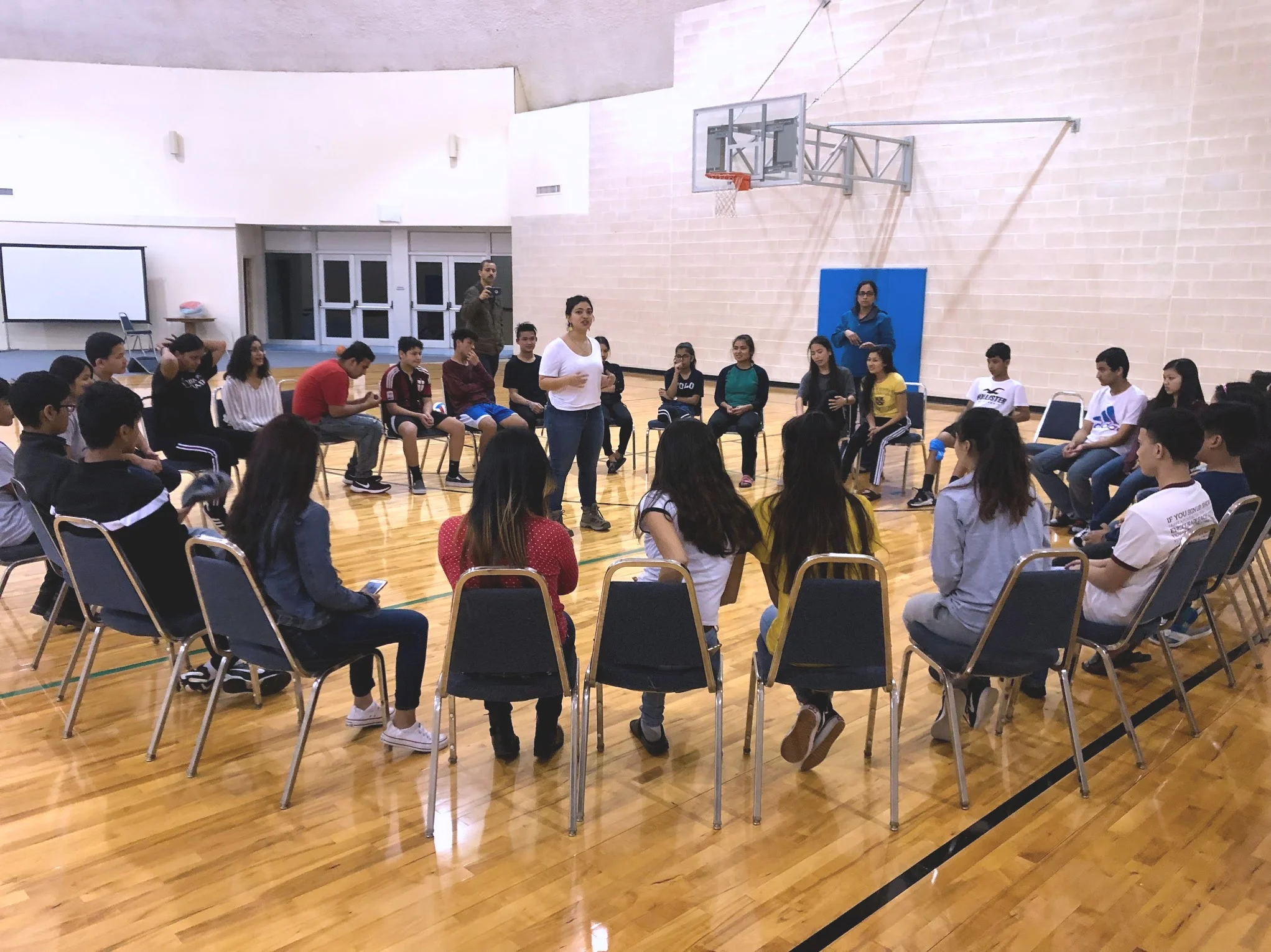 Shakti Workshop with Bhutanese Hindu Refugee Kids in Texas, March 2019