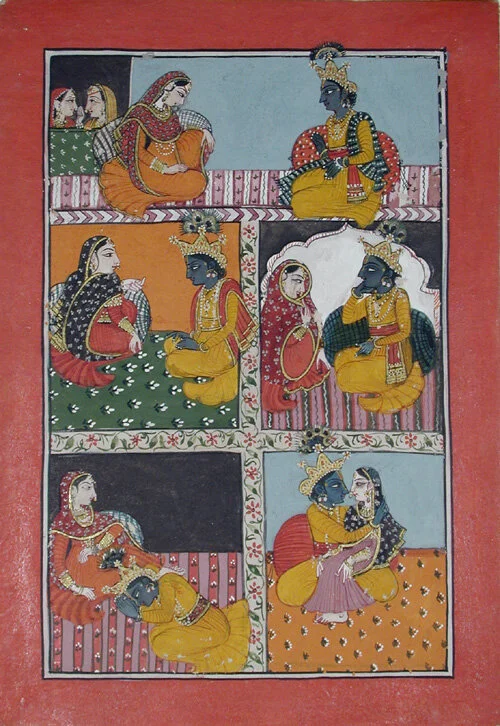 Rasikapriya, Created: early 19th century. San Diego Museum of Art. Flickr