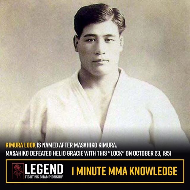 BJJ is all about creativity. Masahiko Kimura is a grappling LEGEND! #legendfcmma