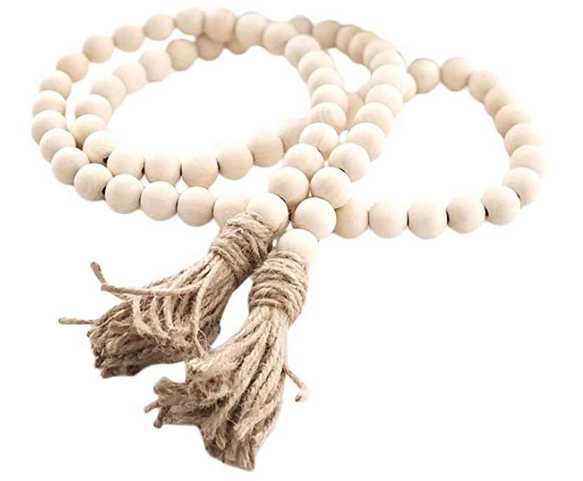 Boho Modern - Wood Bead Garland 