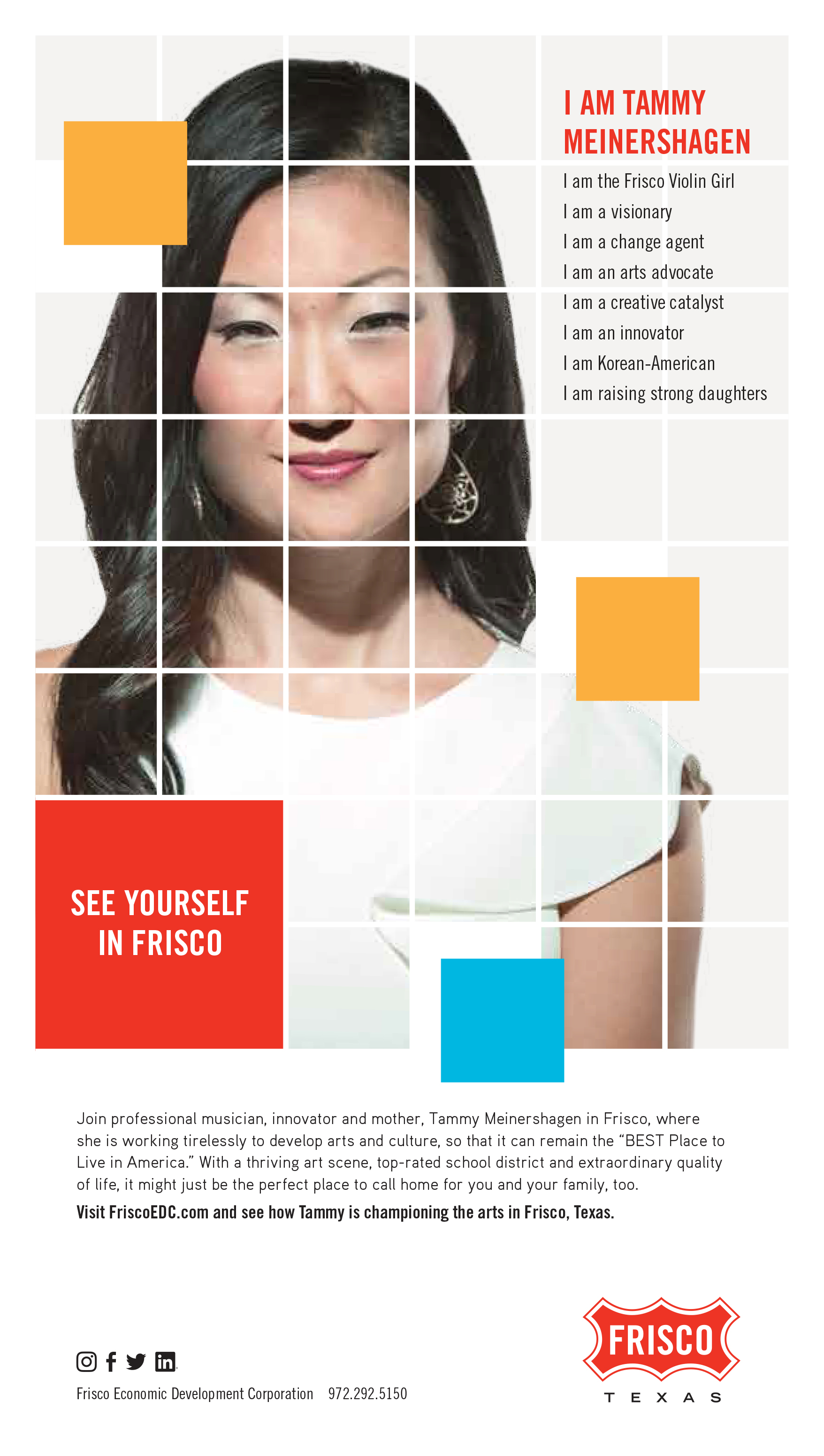 See Yourself in Frisco Campaign - I am Tammy Meinershagen