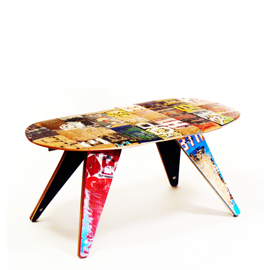 Skateboard Coffee Table 