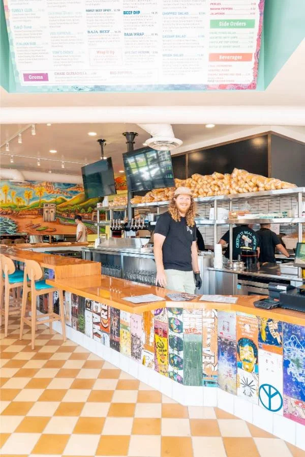 The New Board &amp; Brew in Laguna Beach gets Skate-Wainscoating.