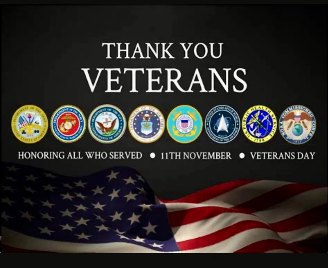 Thank you to all who have served both living and deceased. Your sacrifices are much appreciated. #Grateful #veterans #veteransday