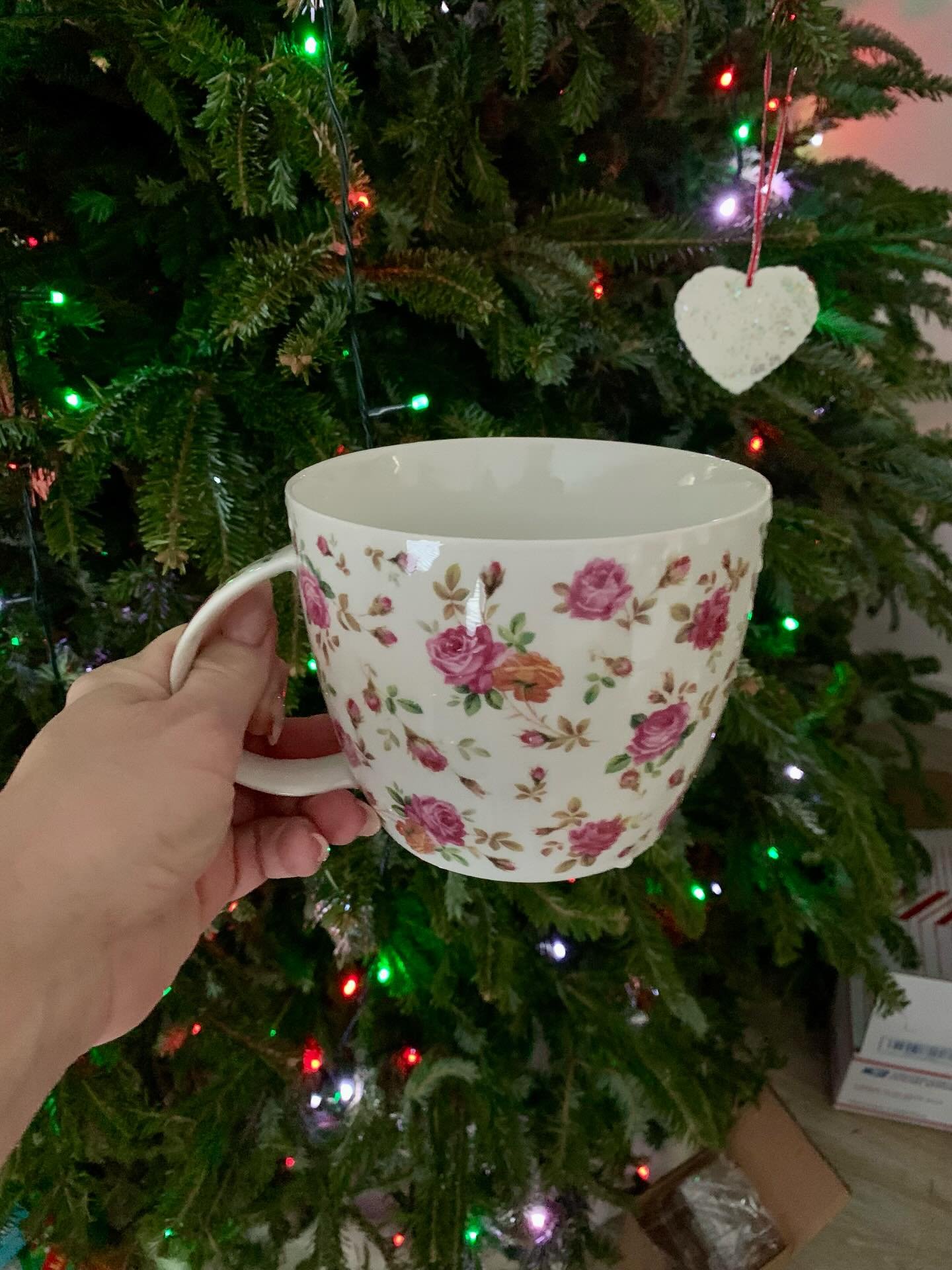 Received the most wonderful 4 CUP tea cup treasure from the best CA real estate agent and fellow tea gal @realestateexpertamv THANK YOU ! 💕🫖 Blessings &amp; ProsperiTEA in 2026 🎉