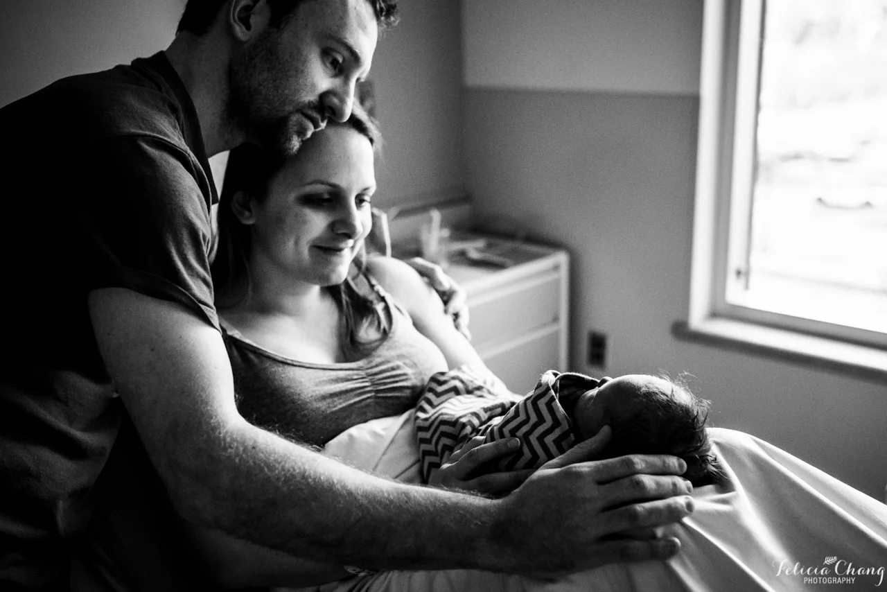 Vancouver Newborn Photographer | Baby Hannah Hospital Newborn Session