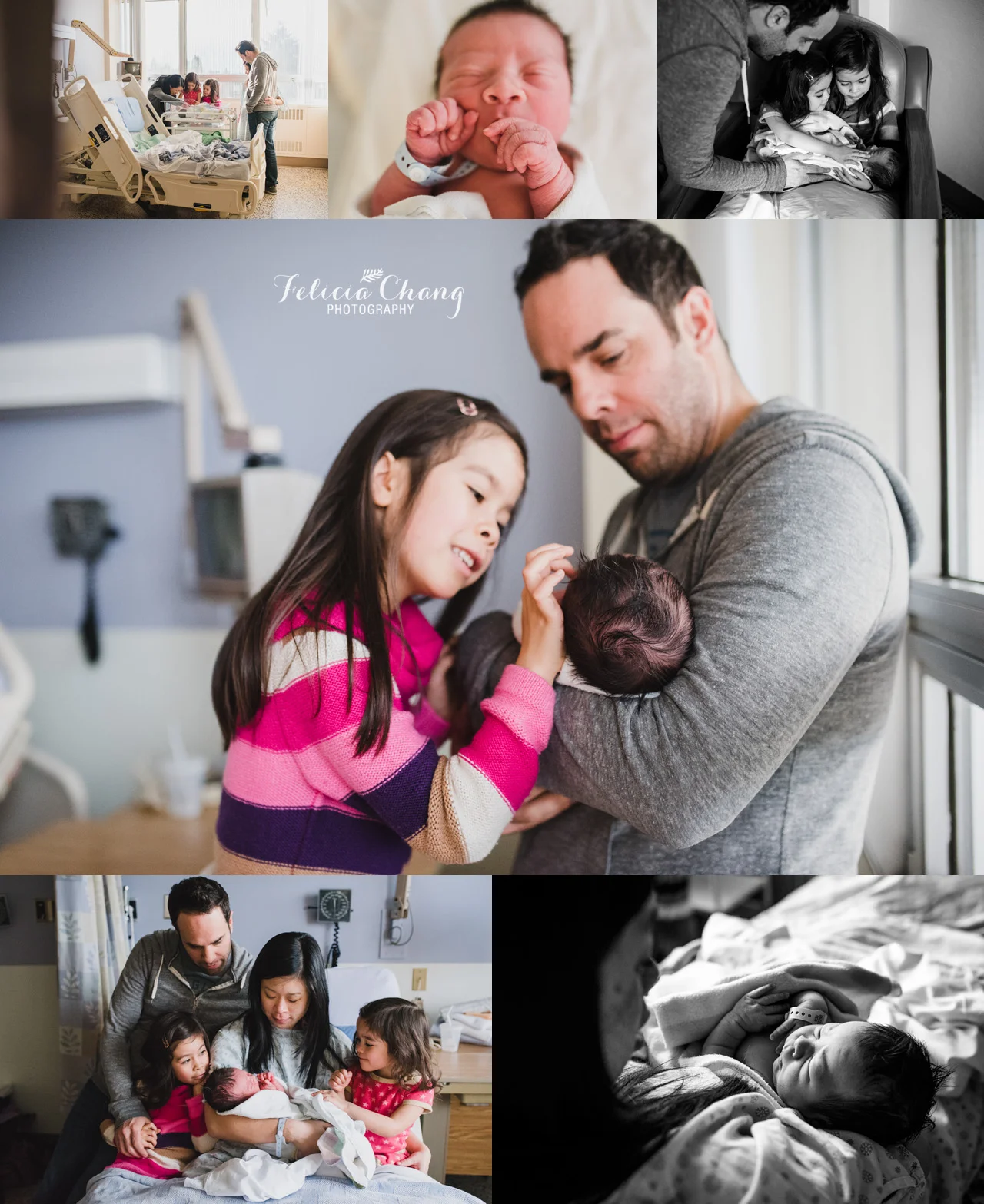 Vancouver Newborn Photographer | Baby Jackson Hospital Newborn Session