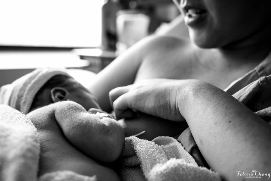 Vancouver Hospital Newborn Photographer | Baby Wesley