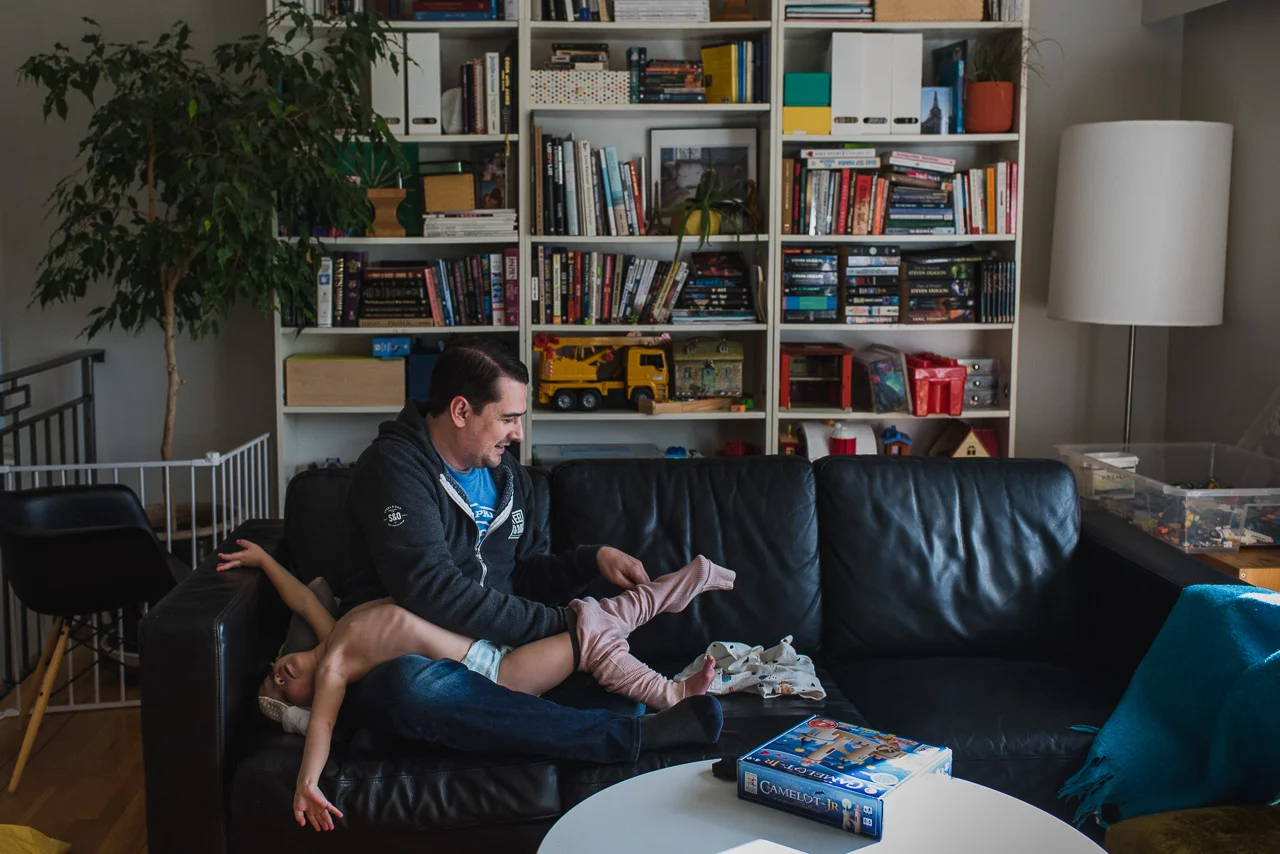 Vancouver Family Photographer | Day in the Life Maternity