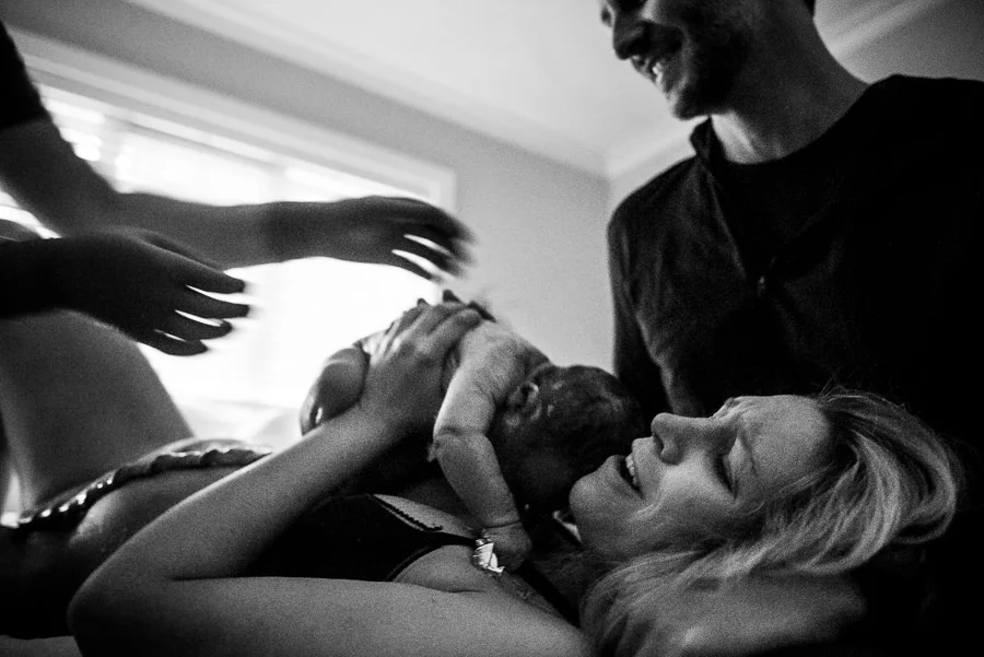 Vancouver Birth Photographer | Home Birth at Dawn