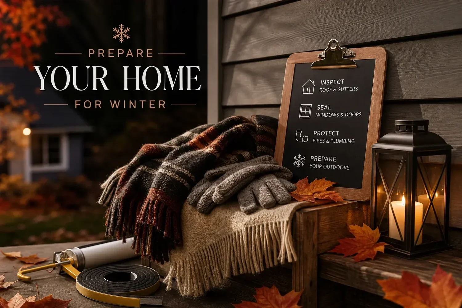 How to Winterize Your Snohomish County Home This Fall