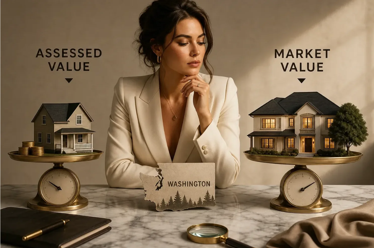 Why Your Home's Assessed Value Differs from Market Value in WA