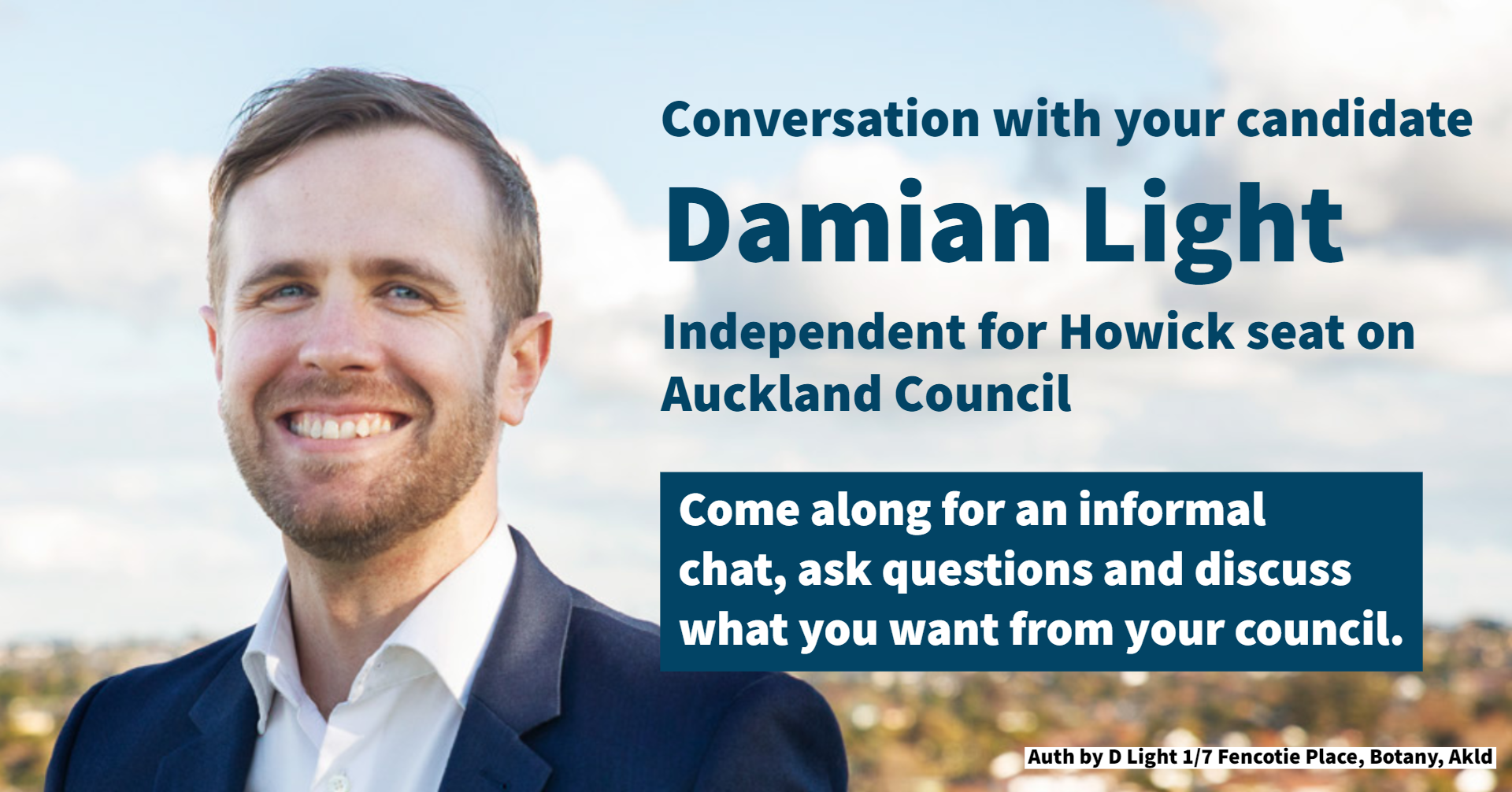 Our council needs to listen so I'm here to hear your questions and concerns