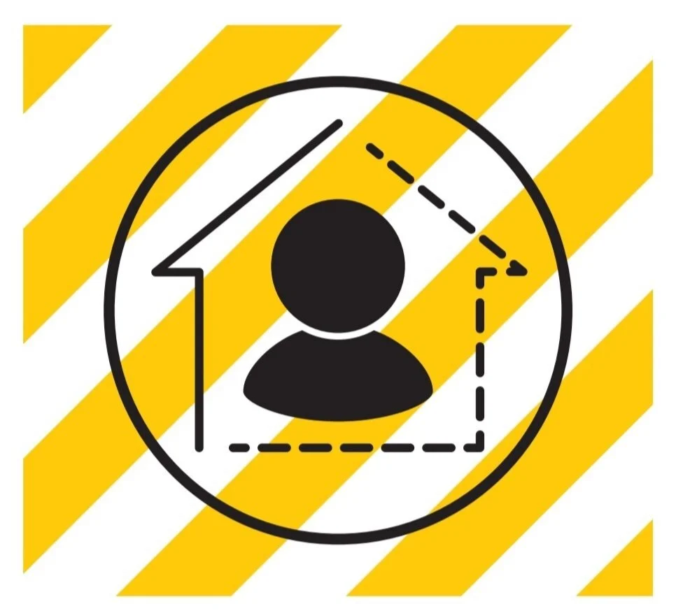 Staying safe, saying home