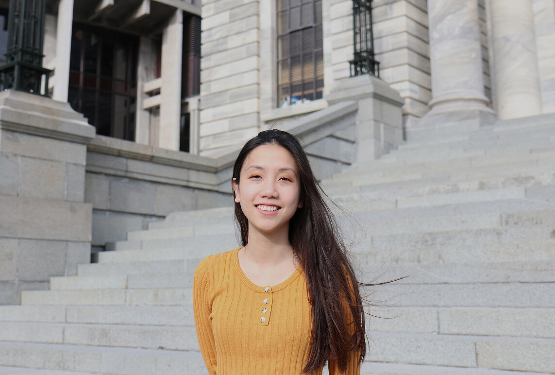 Local Irra Lee gets hands-on experience communicating the work of Parliament