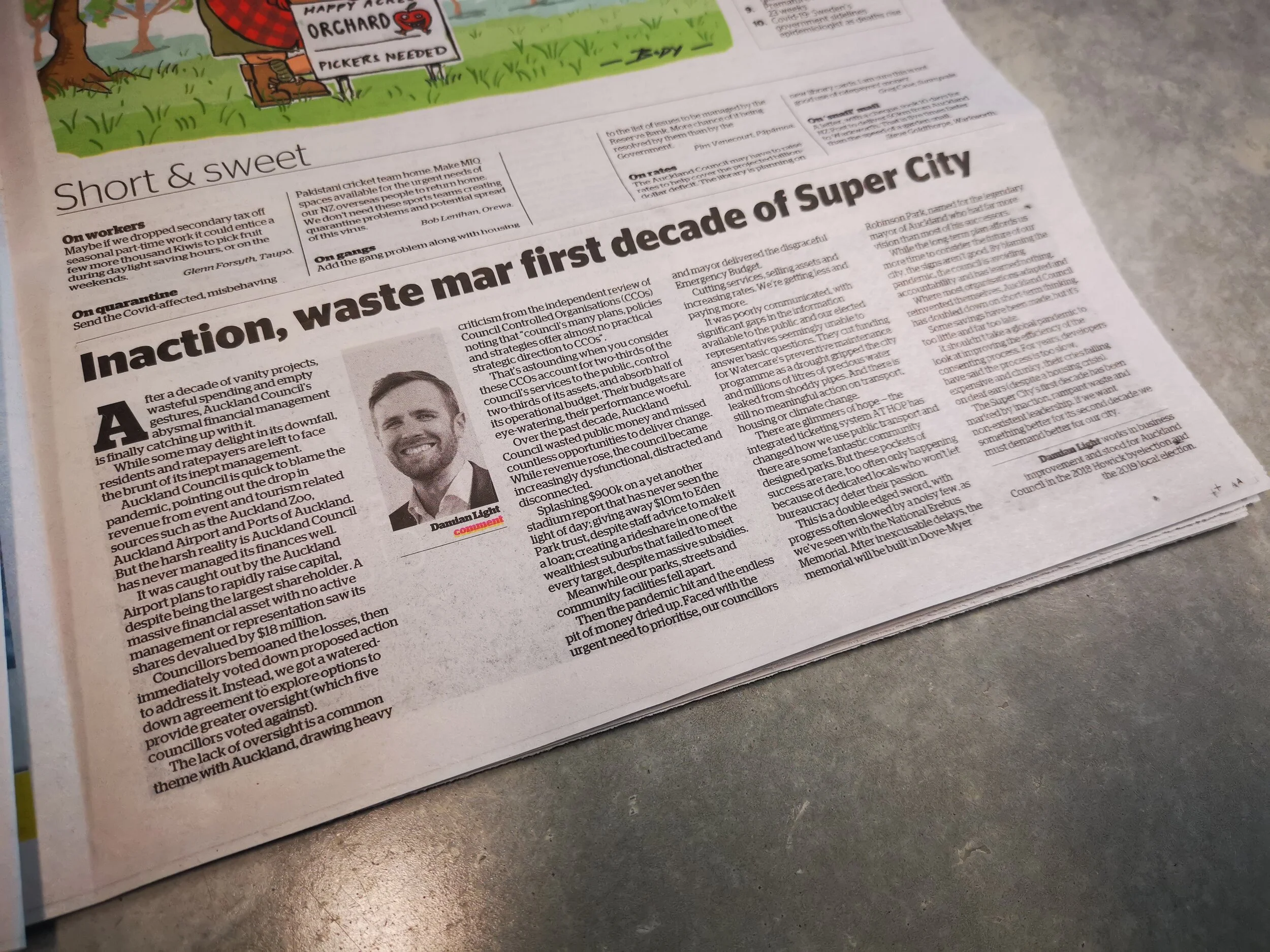 Inaction, waste mar the first decade of Super City  - NZ Herald