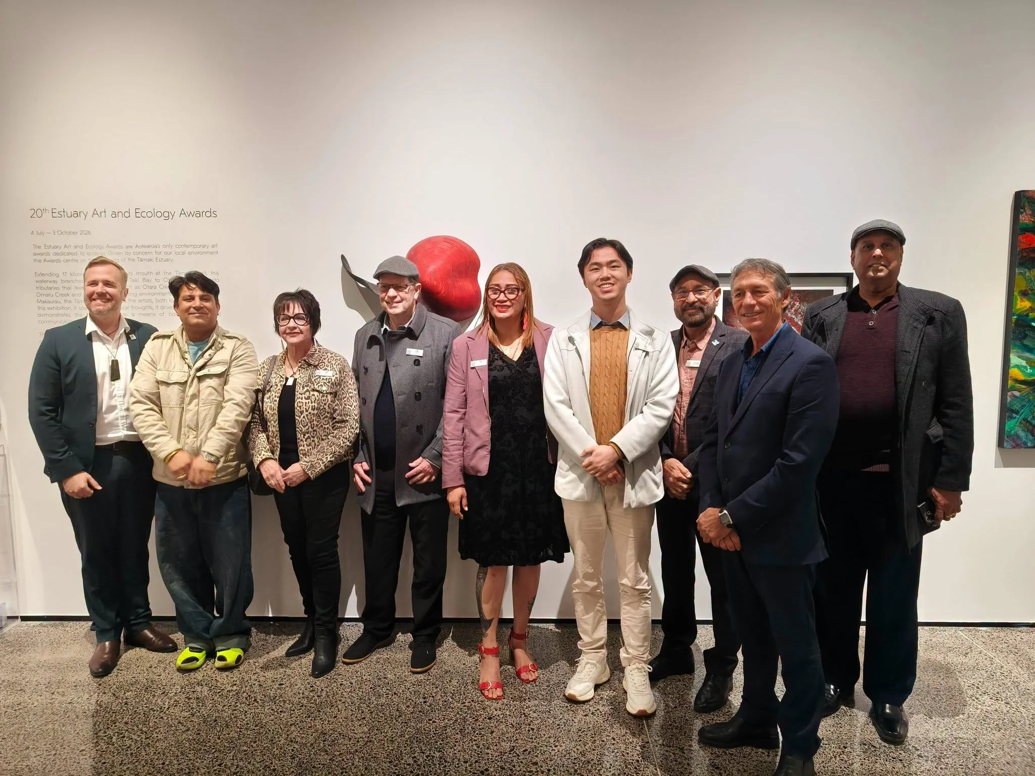 opening ceremony for the 20th Estuary Art and Ecology Awards