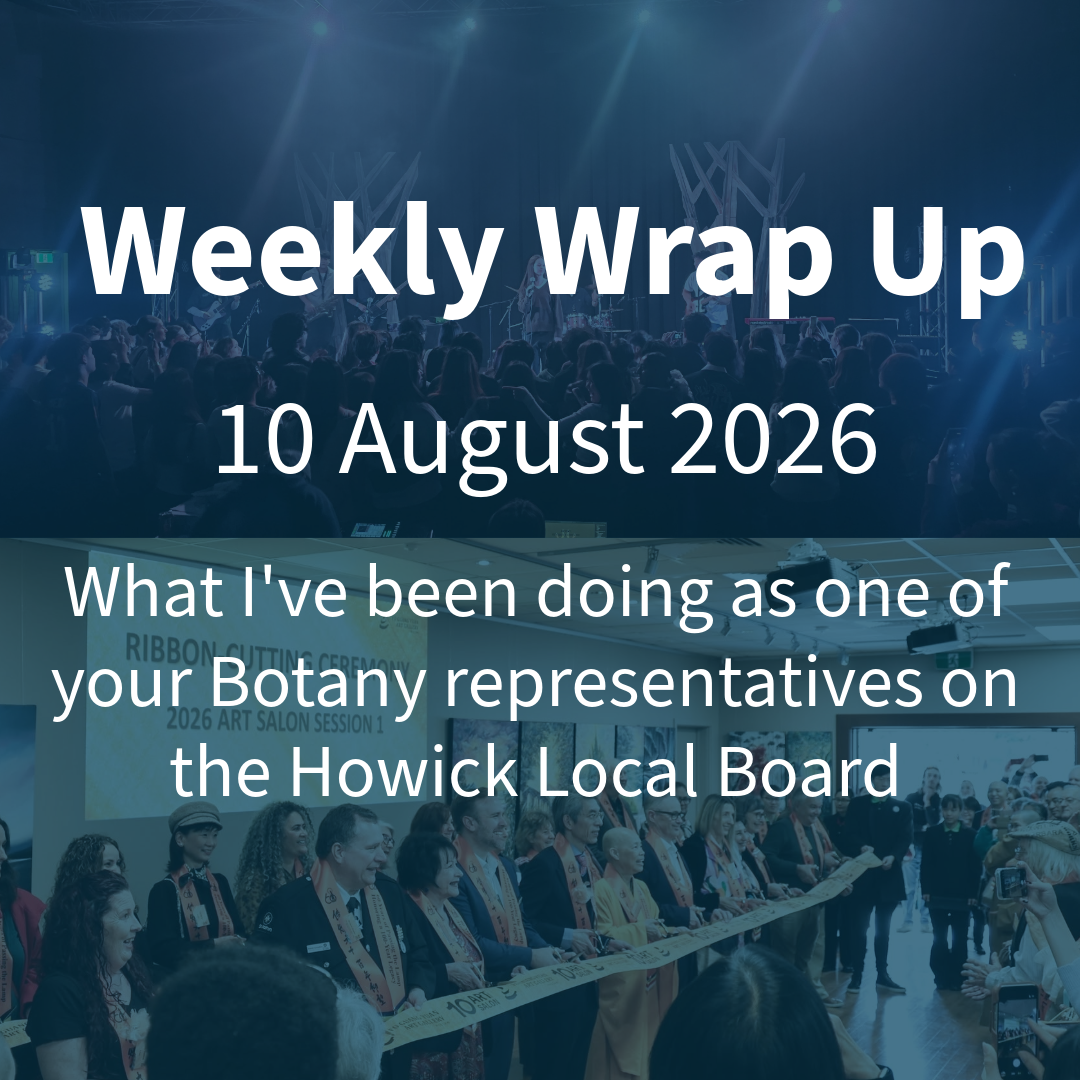 Weekly Wrap Up: 10 August 2026