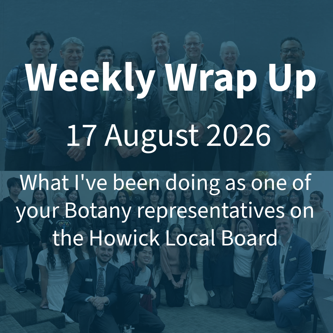 Weekly Wrap up: 17 August 2026