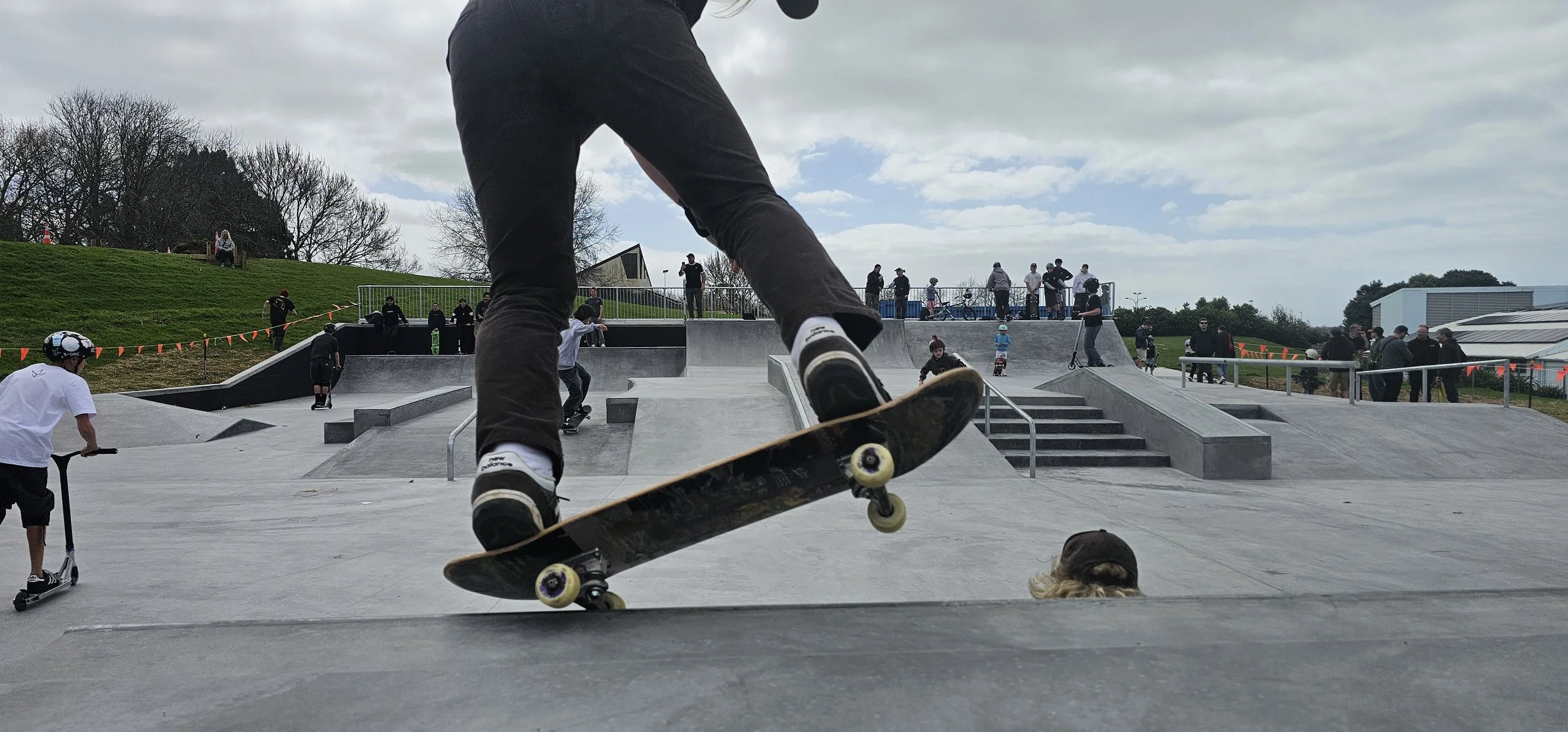 Lloyd Elsmore Skatepark is open!