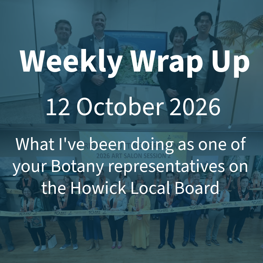 Weekly Wrap Up: 12 October 2026