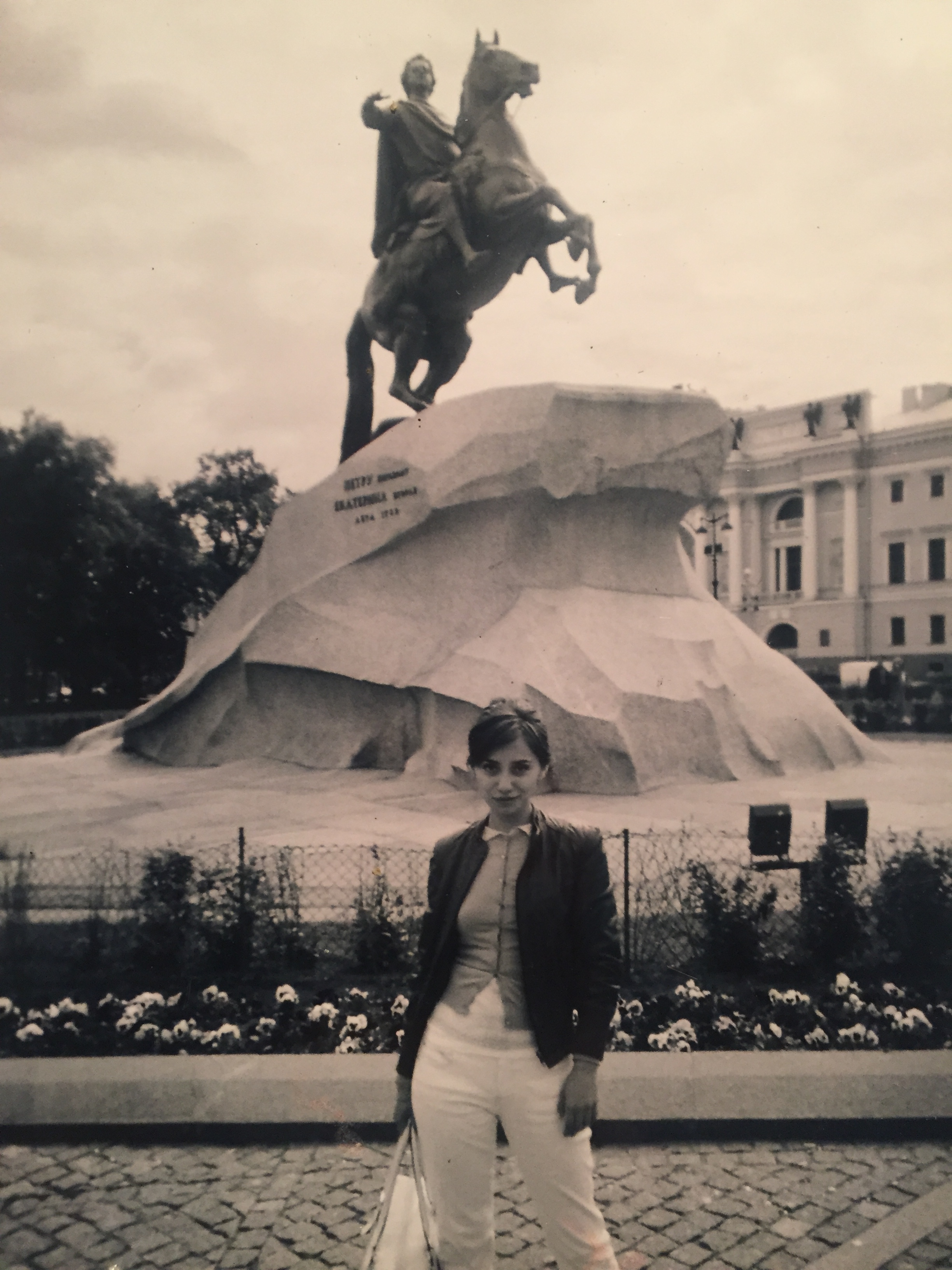 Trip to former USSR at 19 - favorite statue of Peter the Great