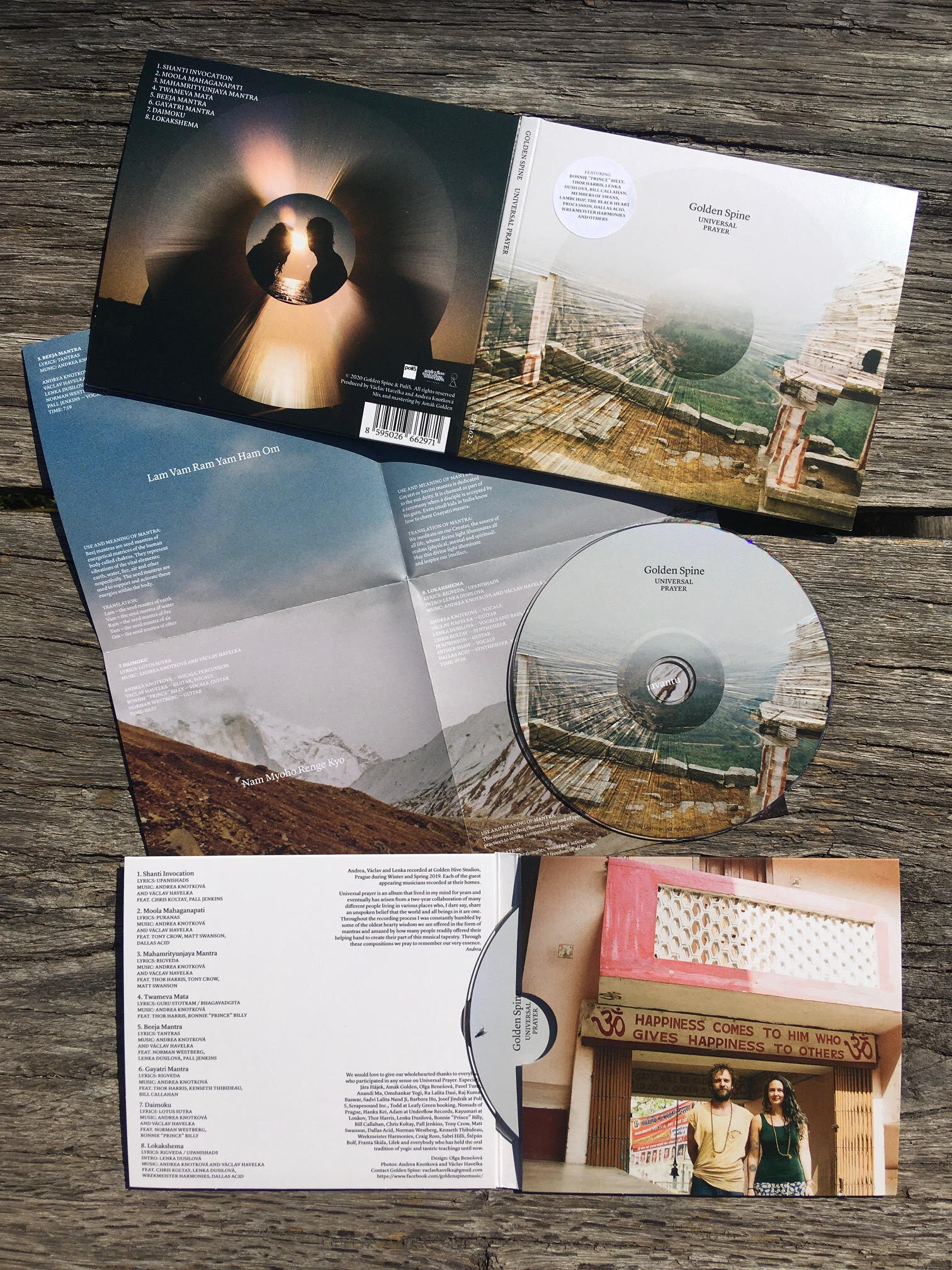 Universal Prayer (CD) by Golden Spine