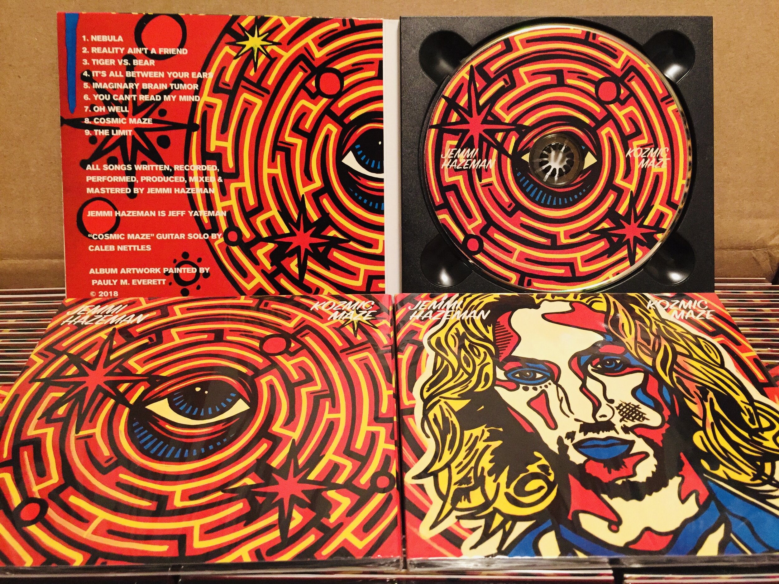 Kozmic Maze (CD) by Jemmi Hazeman