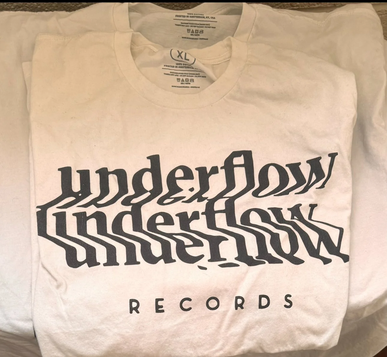 Underflow Records "Melty Logo" Shirt